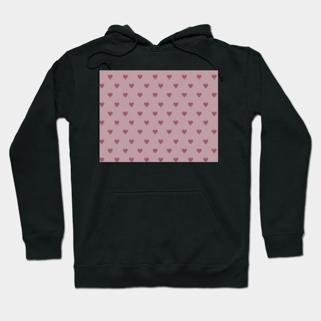 Sweet hearts pink pattern Hoodie by RubyCollection